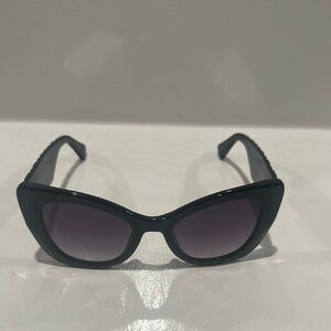 NWOT Kurt Geiger Be Kind Cat Eyes Sunglasses with Crystals on the handles.